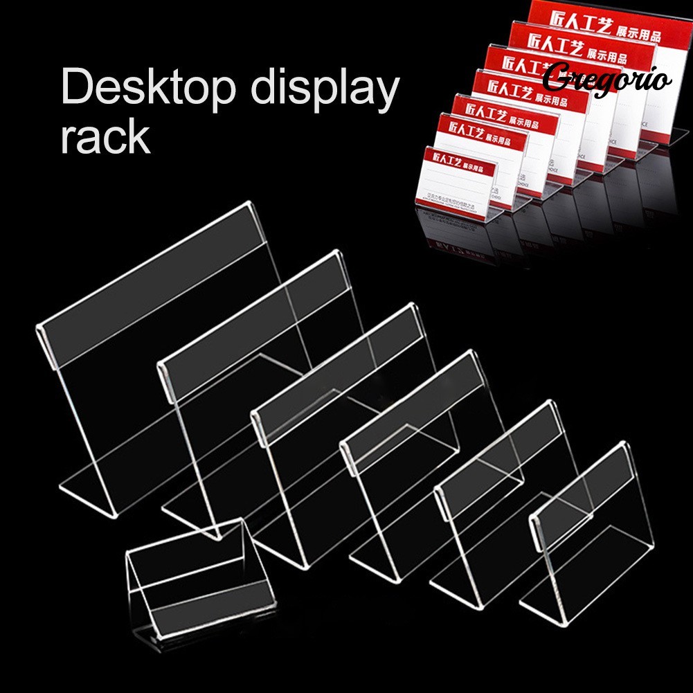 Acrylic Price Tag price display stand acrylic tag holder acrylic name ...