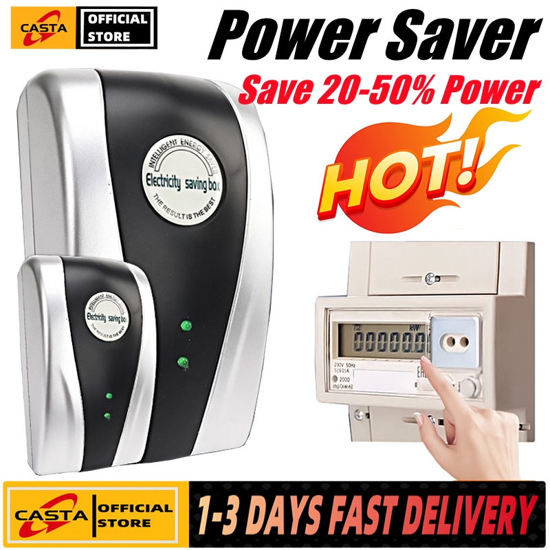 Power Electricity Save Saving Energy Saver Box 50% 90V-240V(US Plug ...