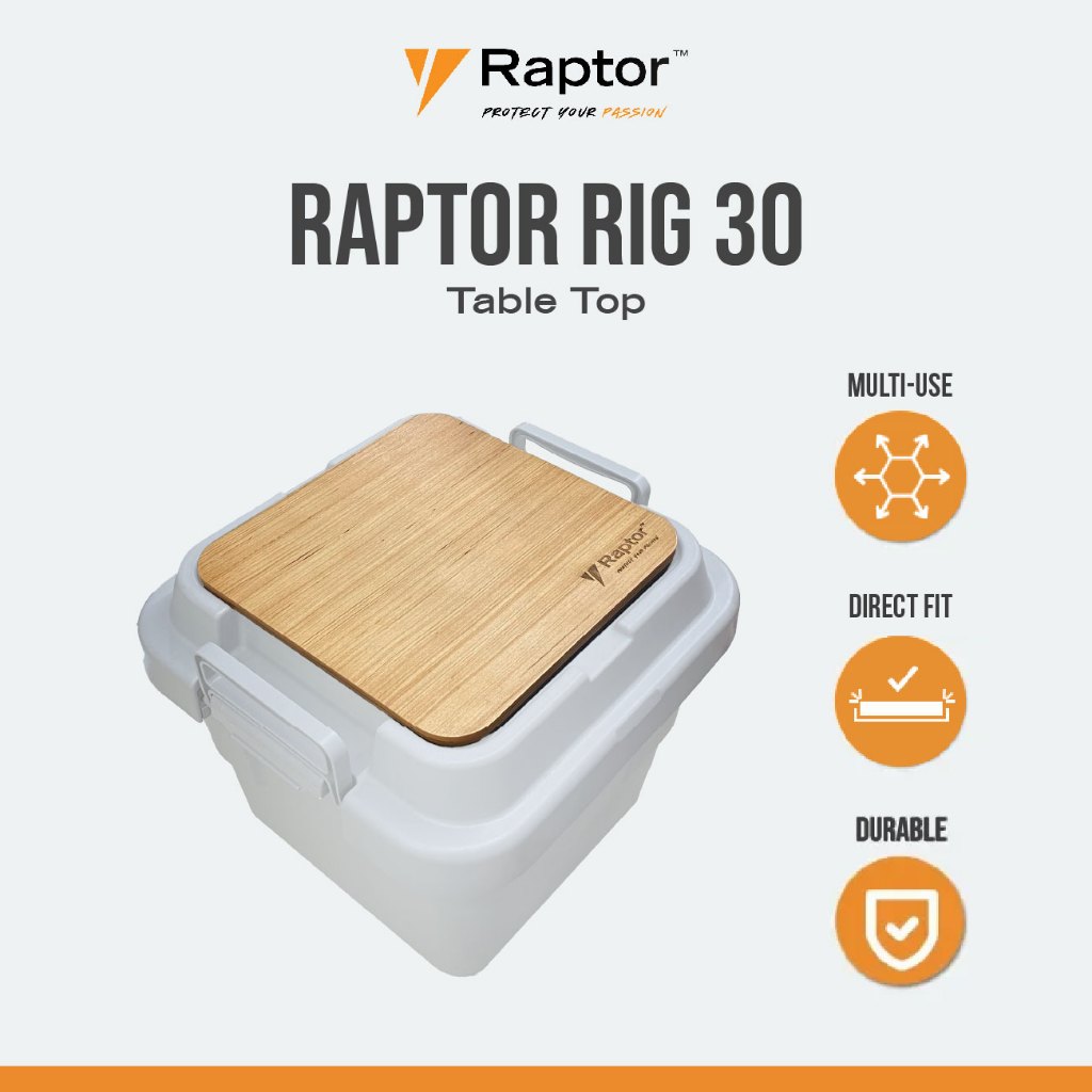 Raptor Storage Rig Box 30 Table Top | Raptor PH | Shopee Philippines
