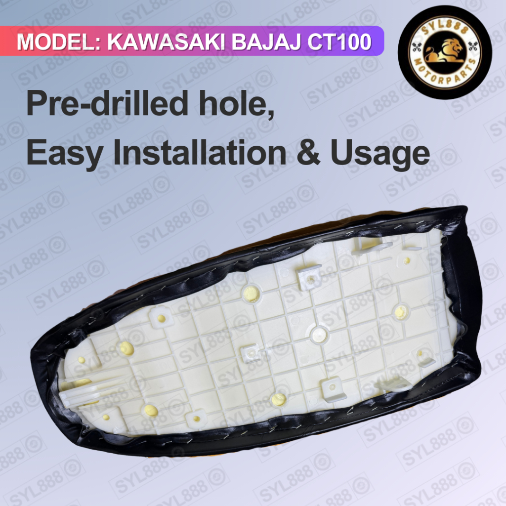 SYL888 Seat Assy For Bajaj CT100 Motorcycle Modified Assembly Seat With ...