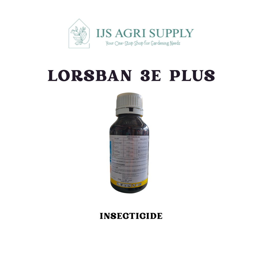 LORSBAN 3E PLUS INSECTICIDE 500 ML | Shopee Philippines