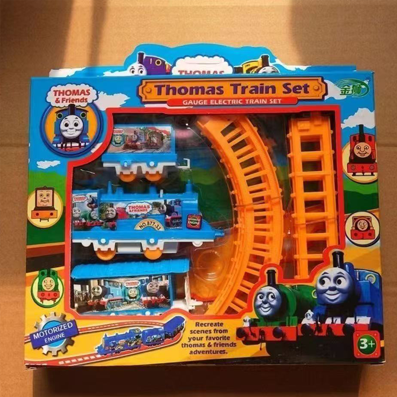 Kids Electric Diy Track Train Toy Set Puzzle Assembly Track Toys for ...