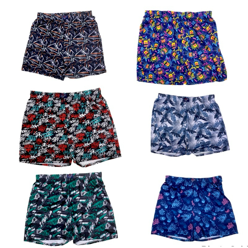 999KENKEN PLUS SIZE OPPO BOXER SHORT(soft Polyester materials ...
