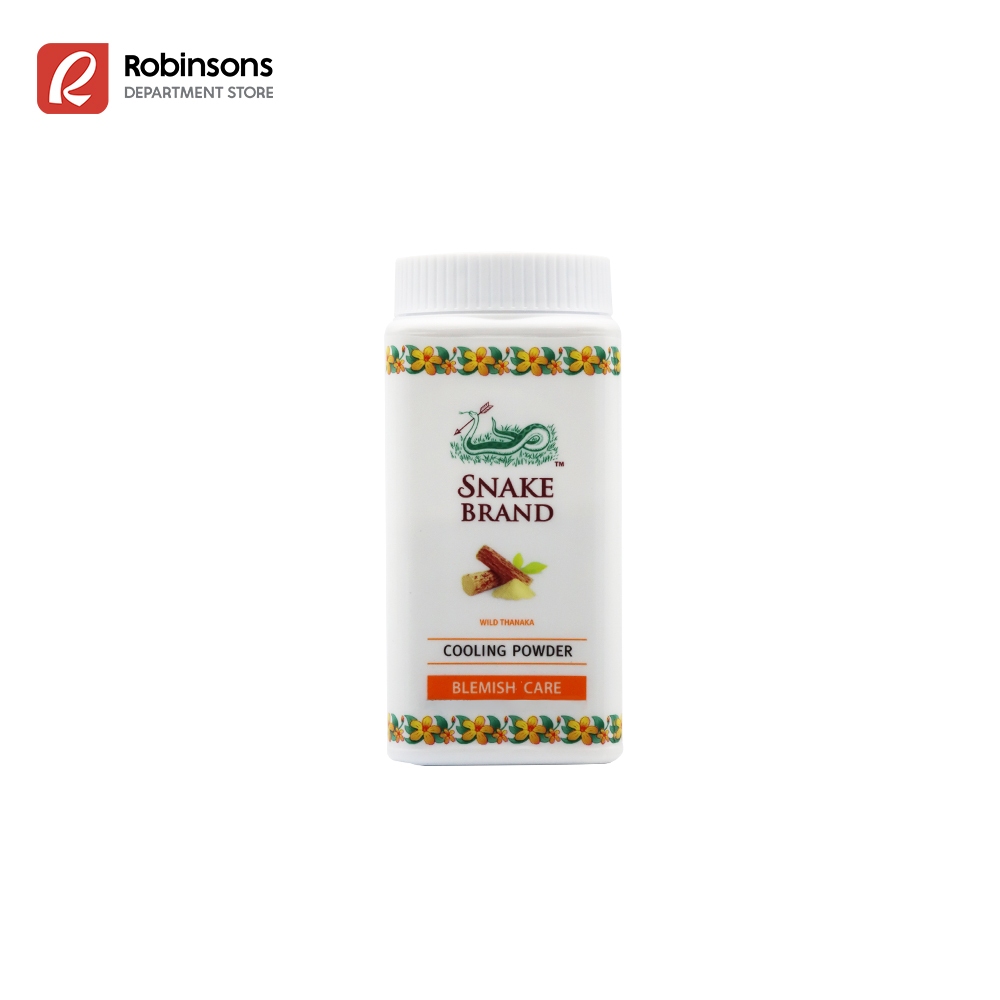Snake Brand Cooling Powder Blemish Care 50g | Shopee Philippines