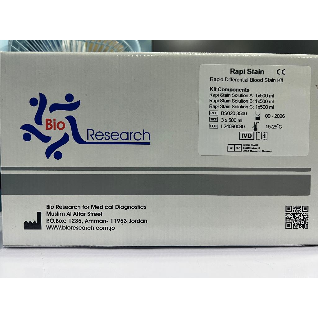 Bio Research RapiStain 500ml Rapid differential blood stain kit ...