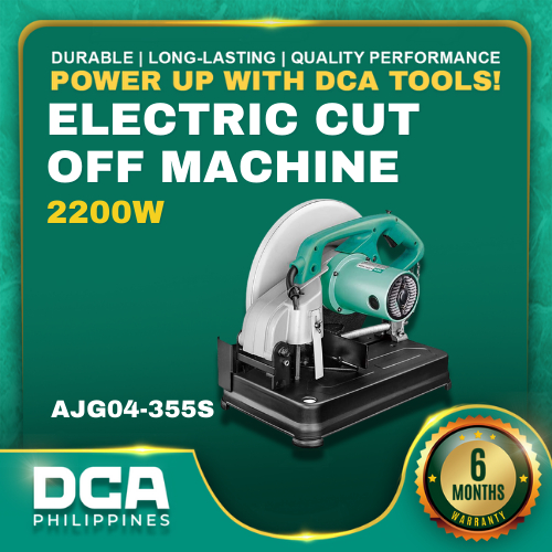 DCA AJG04-355S Electric Cut Off Machine 2200W | Power Tool for Cutting ...