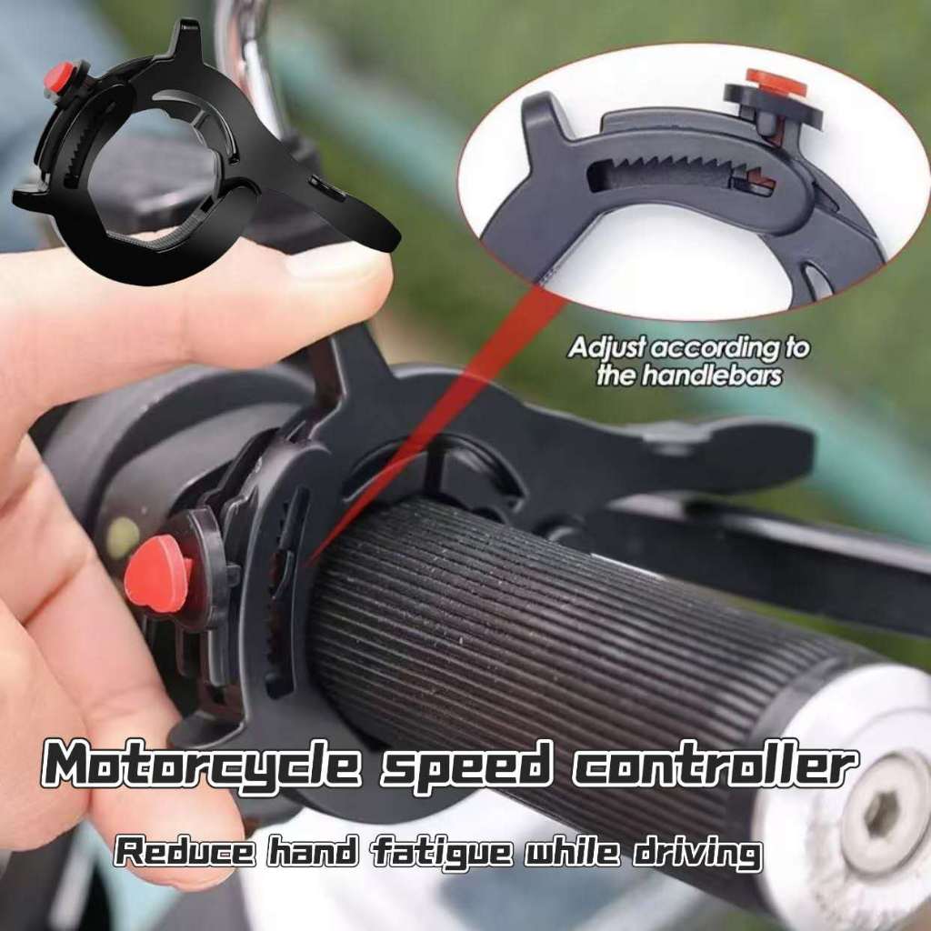 Universal Motorcycle Cruise Controller Throttle Assist handle grip Lock E  bike Handlebar Labor Saver