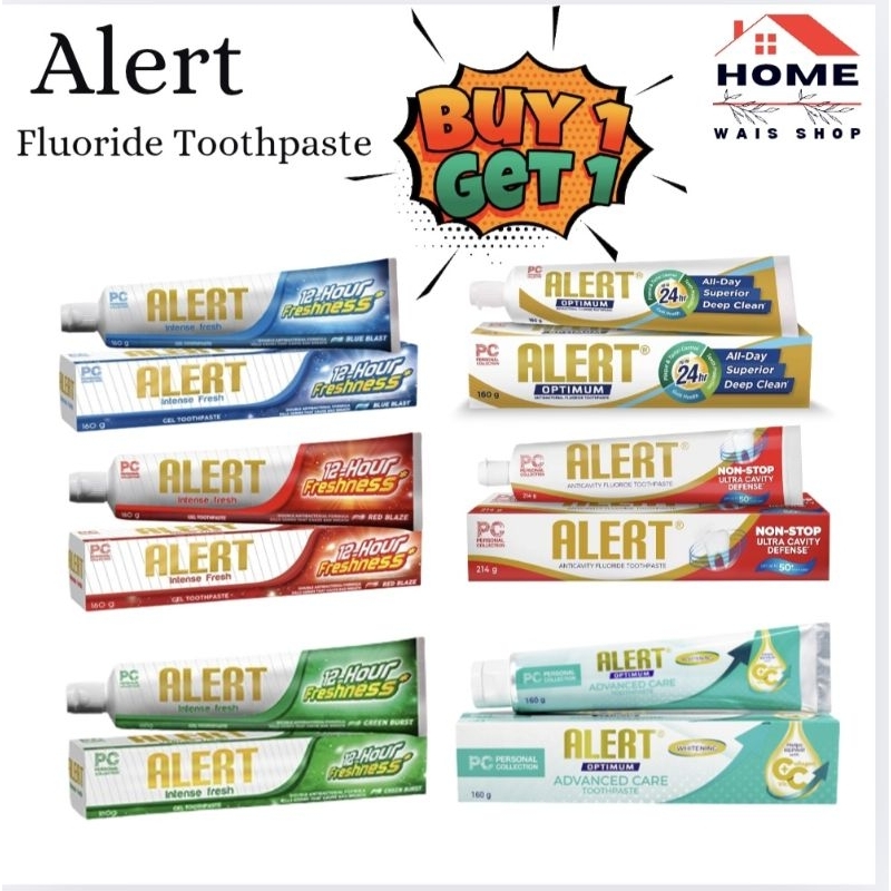 ALERT FLUORIDE TOOTHPASTE BUY 1 TAKE 1 | Shopee Philippines