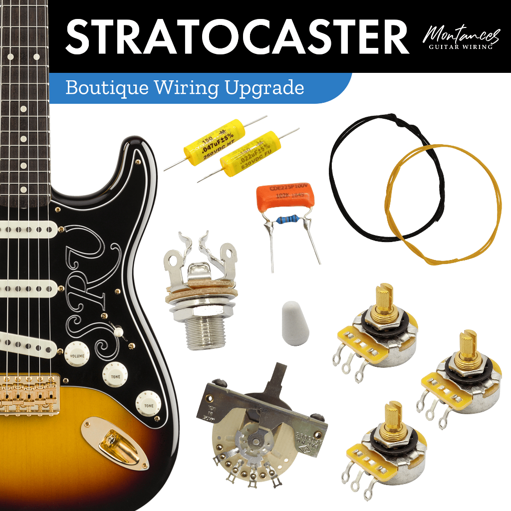 Stratocaster Guitar Wiring Kit Boutique Set | Shopee Philippines
