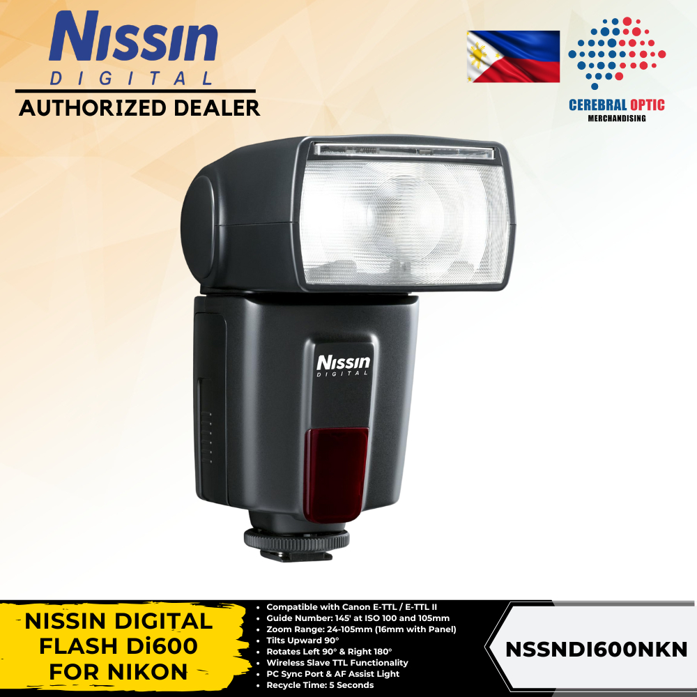 Nissin Digital Flash Di600 for Nikon (OLD PACKAGING) | Shopee Philippines