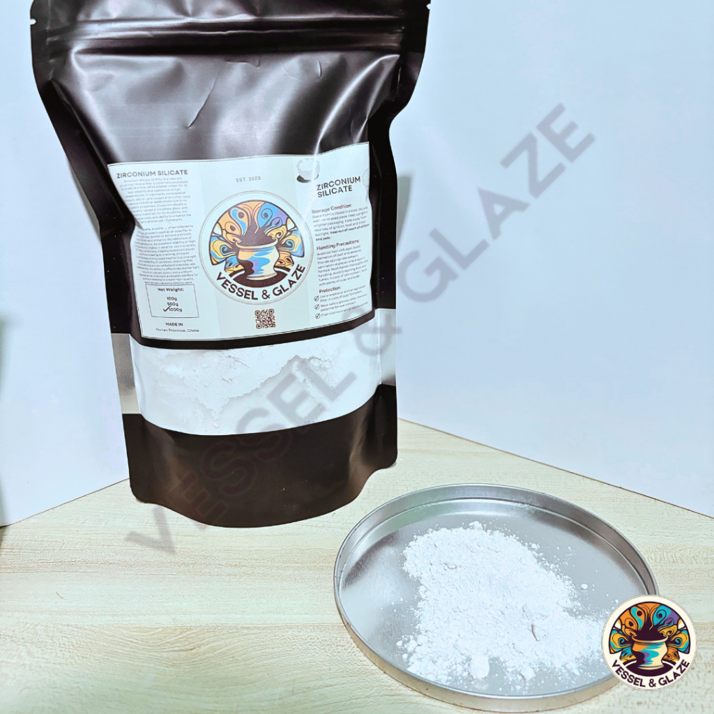 Zirconium Silicate (Opacifier) for Glaze Crafting & Pottery ...