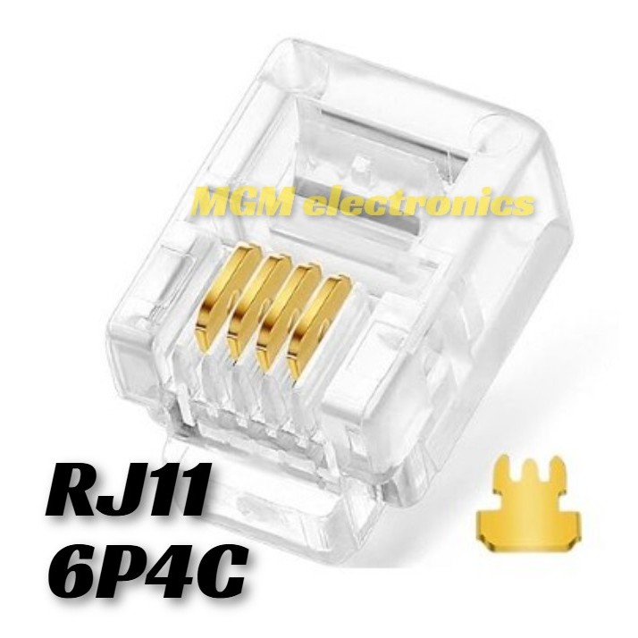 5PCs/LOT CAT6 CAT5 Network LAN Modular Plug RJ45 , TELEPHONE Plug (RJ12 ...