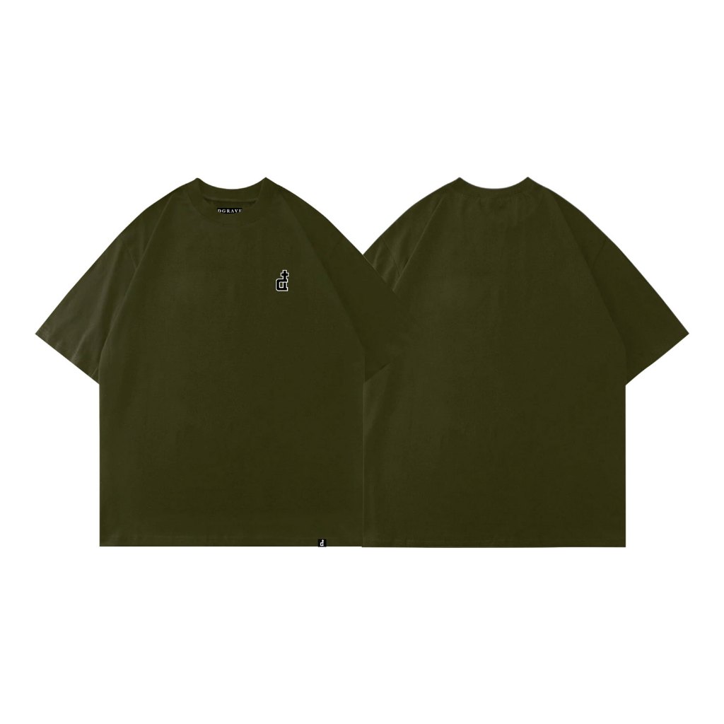 DGRAVE SAINTS 'OG LOGO TEE' CROCODILE GREEN T-SHIRT | Shopee Philippines