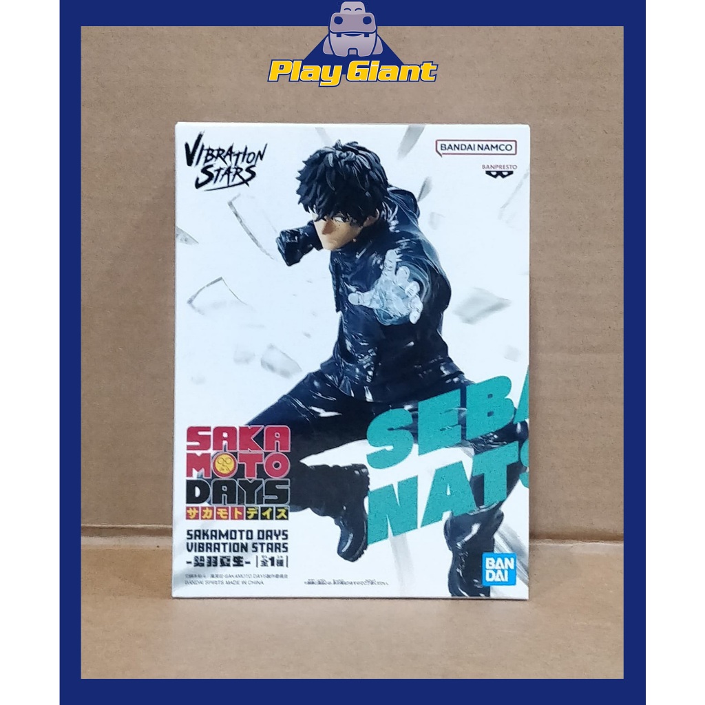 Banpresto Sakamoto Days - Figura Di SEBA Natsuki Vibration Stars: PVC Da Collezione, Licenza Ufficiale