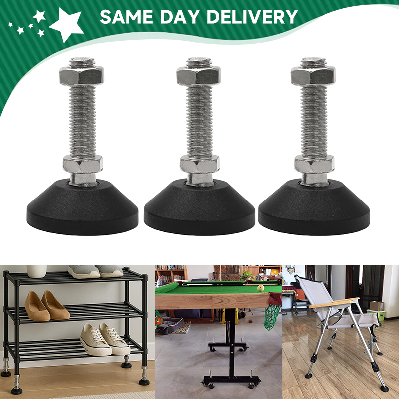 Adjustable Furniture Leg Levelers M10x50 Swivel Furniture Leveler for ...