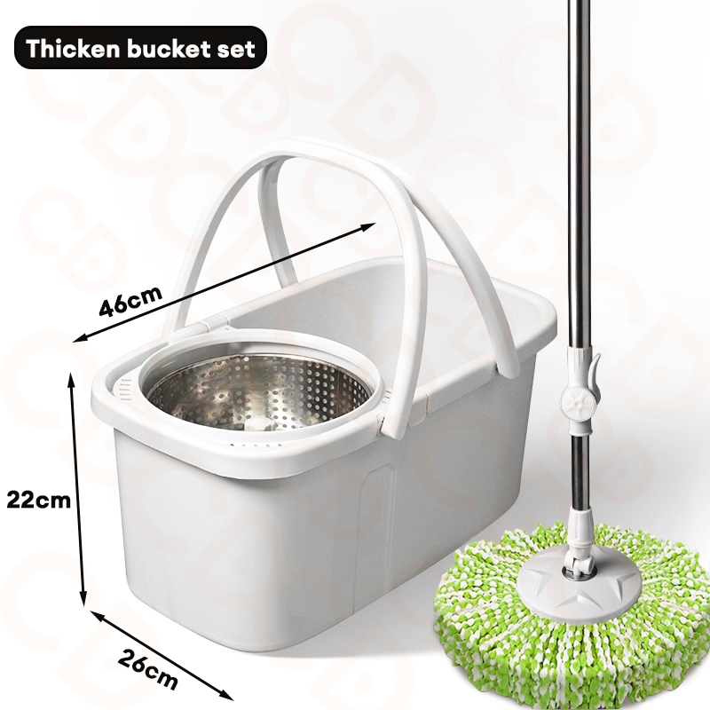 SUPERSTUD 2 In 1 Dehydrated Floor Cleaning Op | Self-Wringing Floor
