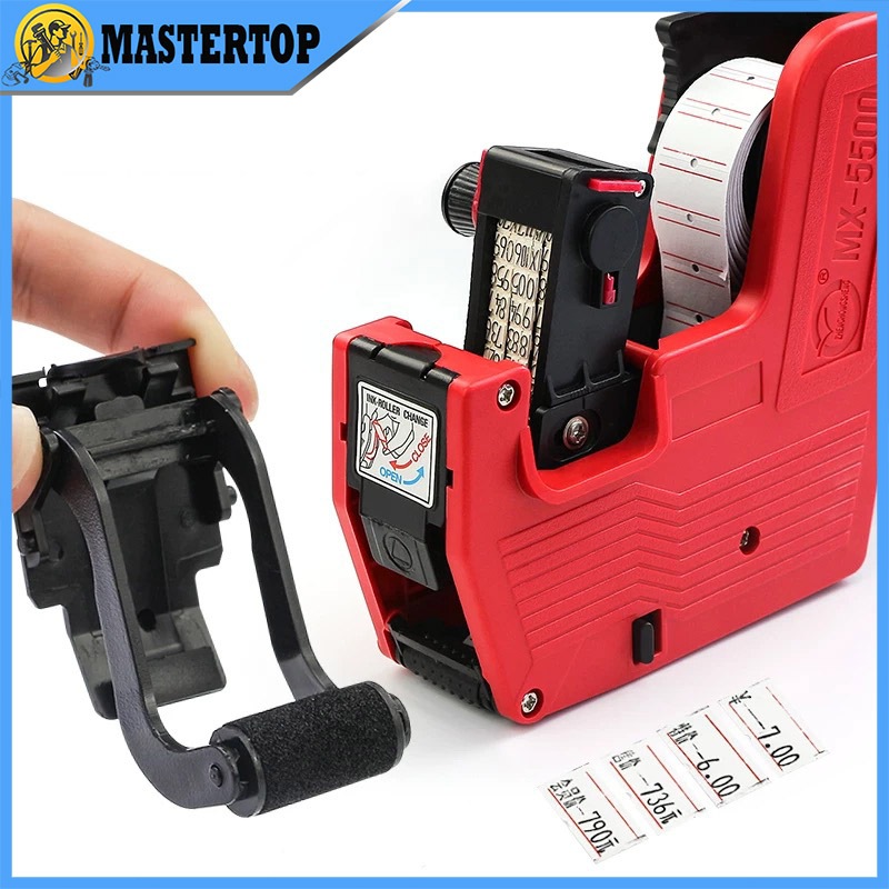 Ink Roll Ink Cartridge Replacement Price Tag Gun Crown MX-5500 20mm ...