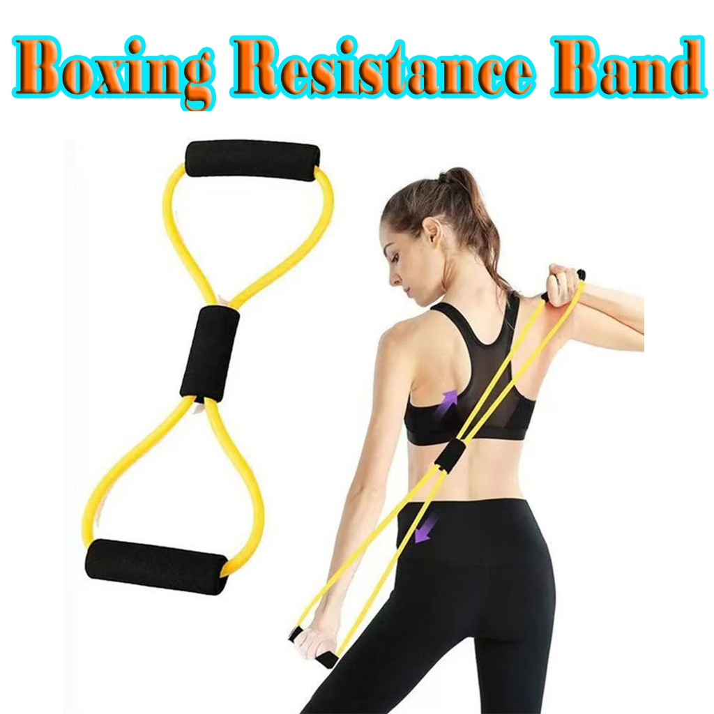Boxing Resistance Band 5-Level Strength Training System 15-35lbs Arm ...