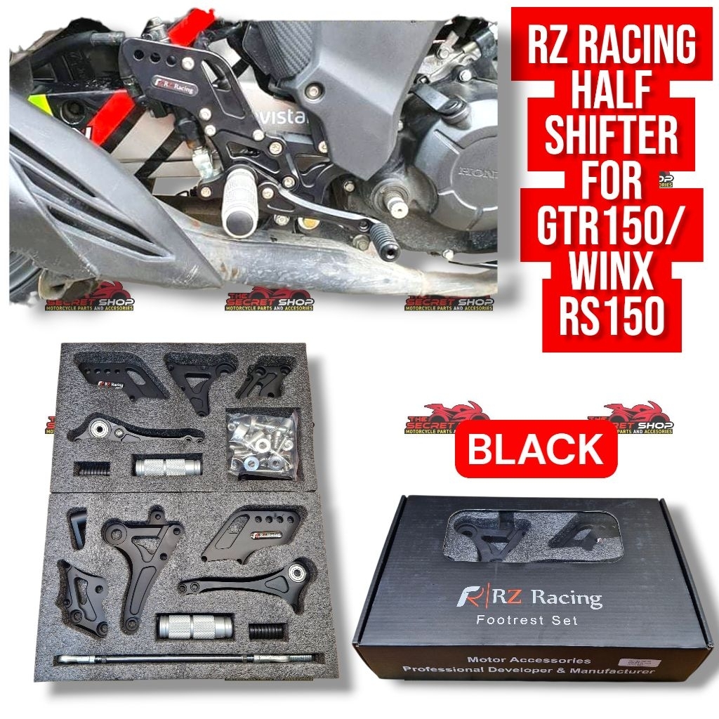 RZ RACING HALF SHIFTER for GTR150/RS150/Winner X | Shopee Philippines