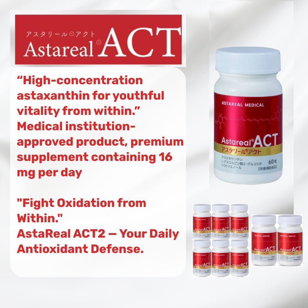 ASTAREAL ACT Astaxanthin, a powerful antioxidant, vitamin C, and ...