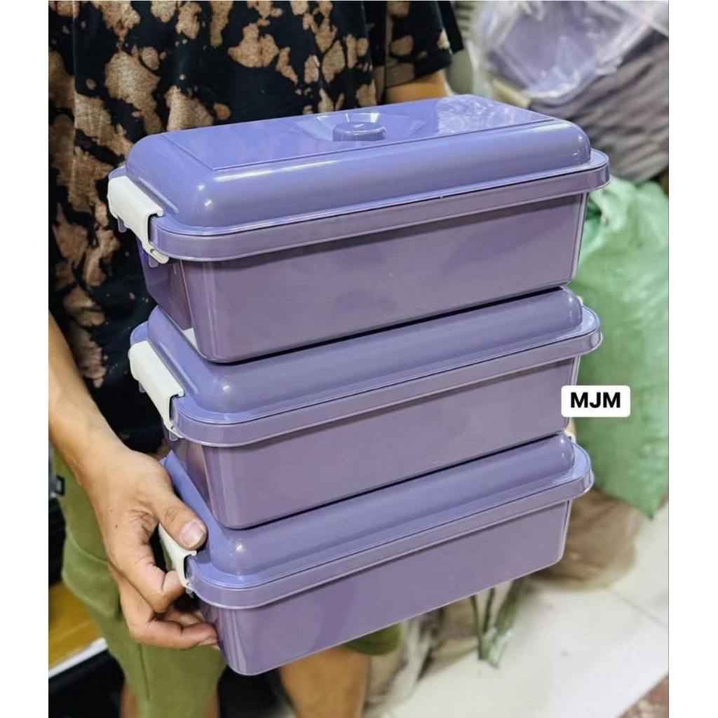 ESTETIK RECTANGLE FOOD KEEPER (3PCS) | Shopee Philippines