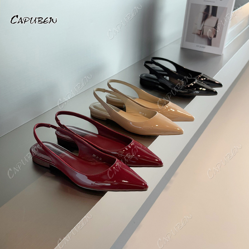 CAPUBEW Sandals for Women Temperament Anti-slip Versatile Slippers for ...