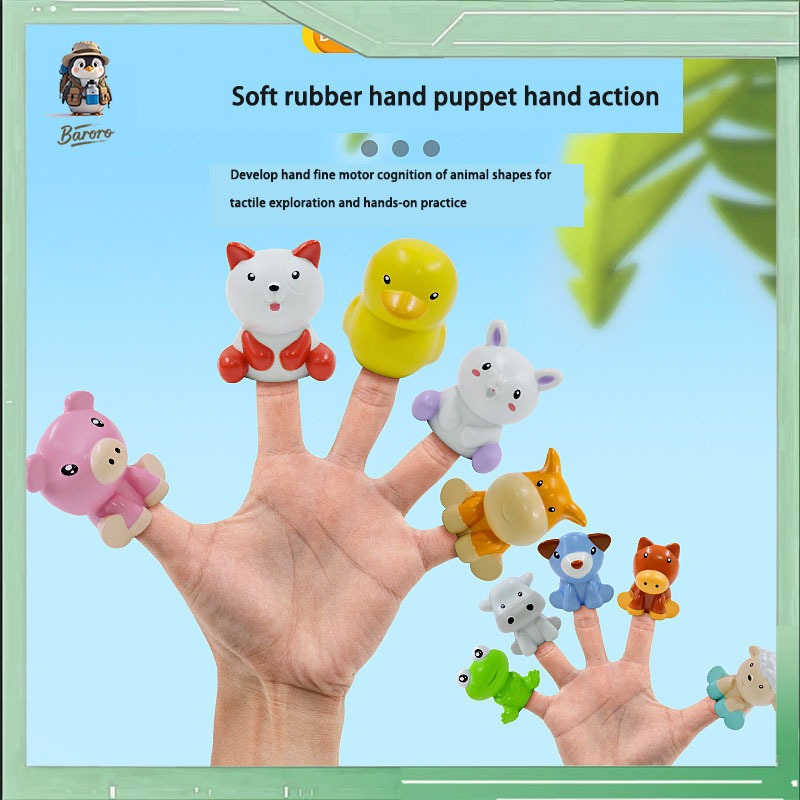 educratePH Peekaboo Animal Barn finger puppet | Shopee Philippines