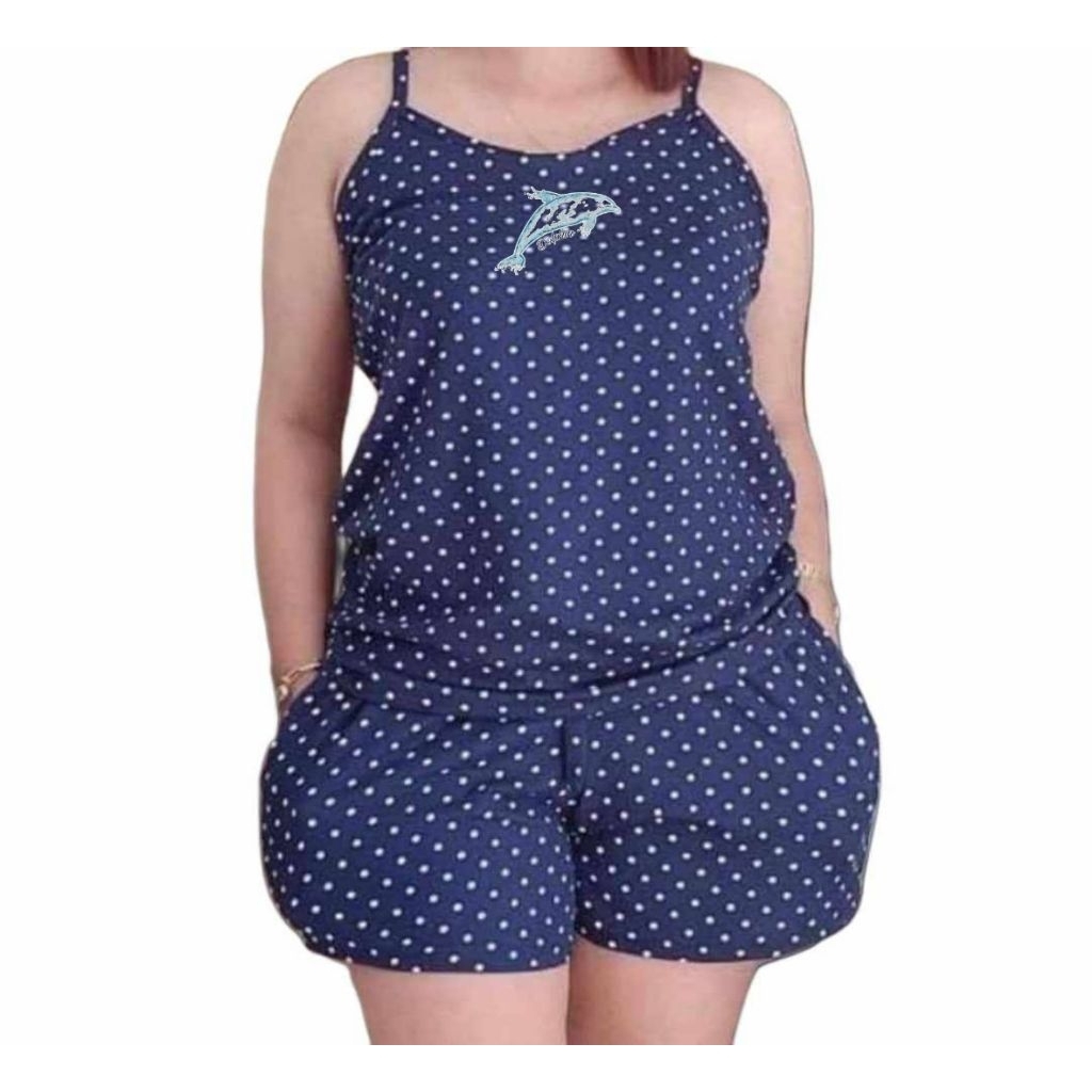 PRINTED POLKA TERNO SANDO WITH HIGH QUALITY FABRIC, SPANDEX, DTF ...