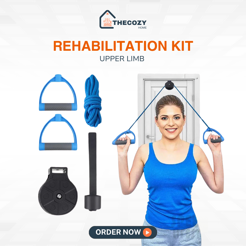 Shoulder Pulley Rehab Exercise for Stroke Patients | Upper Limb Arm ...