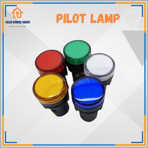 Pilot Light 22MM 220V Light Indicator Signal LED Pilot Panel Indicator ...
