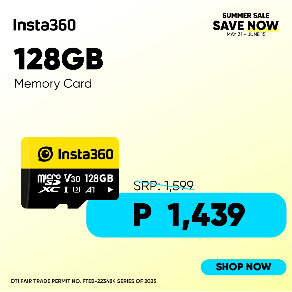 Insta360 128GB Memory Card | Shopee Philippines