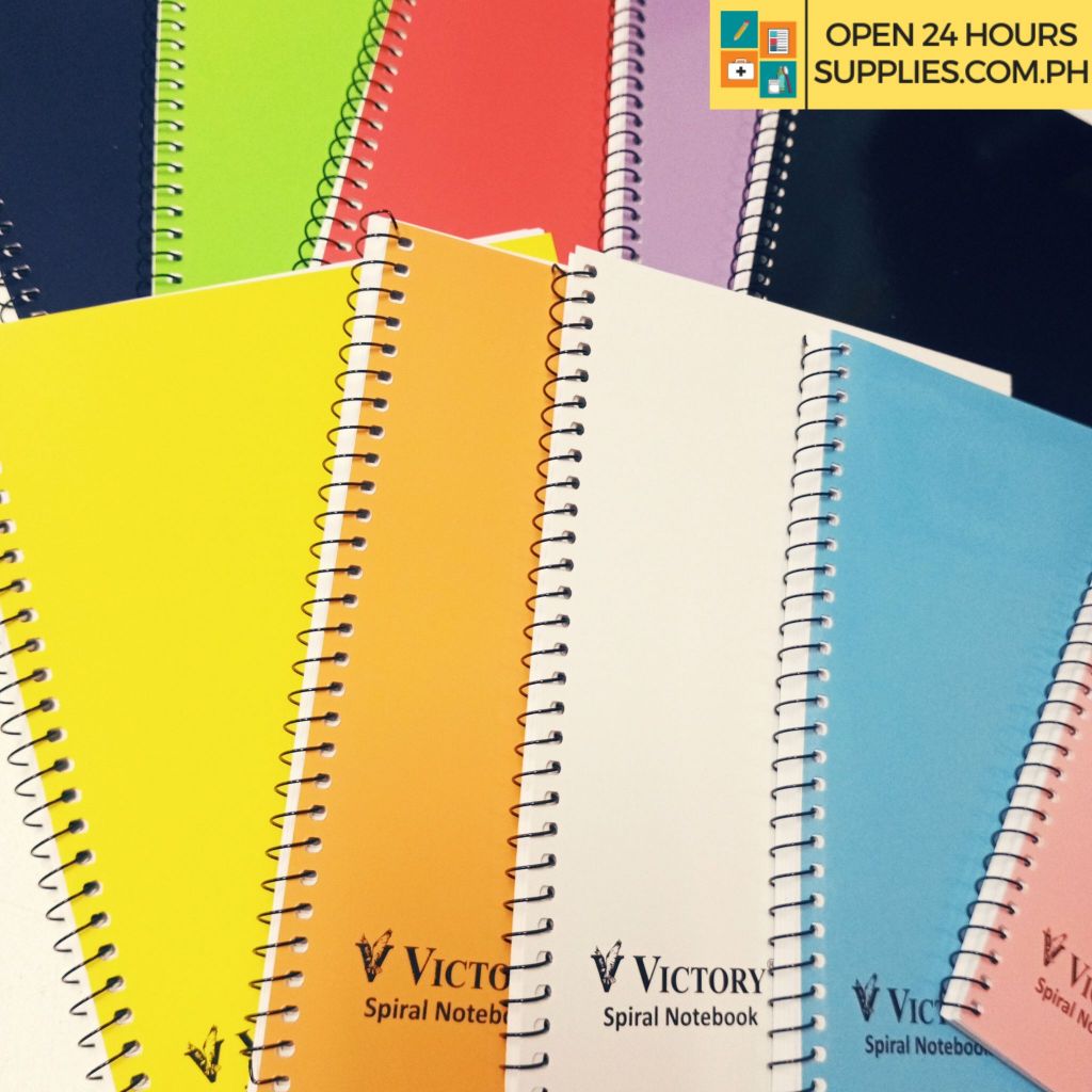 Notebook Bundle Victory Spiral Notebook 10 pcs per bundle Assorted ...