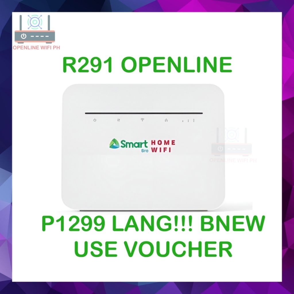 PERMANENT OPENLINE R291 /R281 PLDT SMART HOME PREPAID WIFI ID3/ID5L/ID7 ...