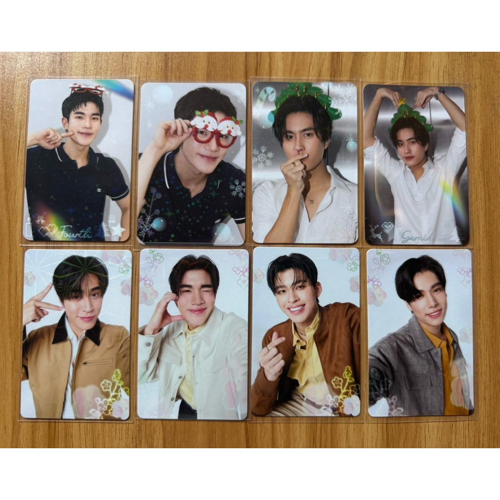 GMMTV Official Photocard Japan PondPhuwin GeminiFourth | Shopee