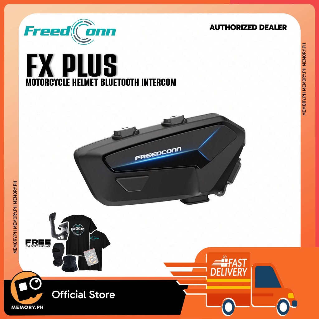 Freedconn FX Plus Bluetooth Intercom Mesh Technology | Shopee Philippines