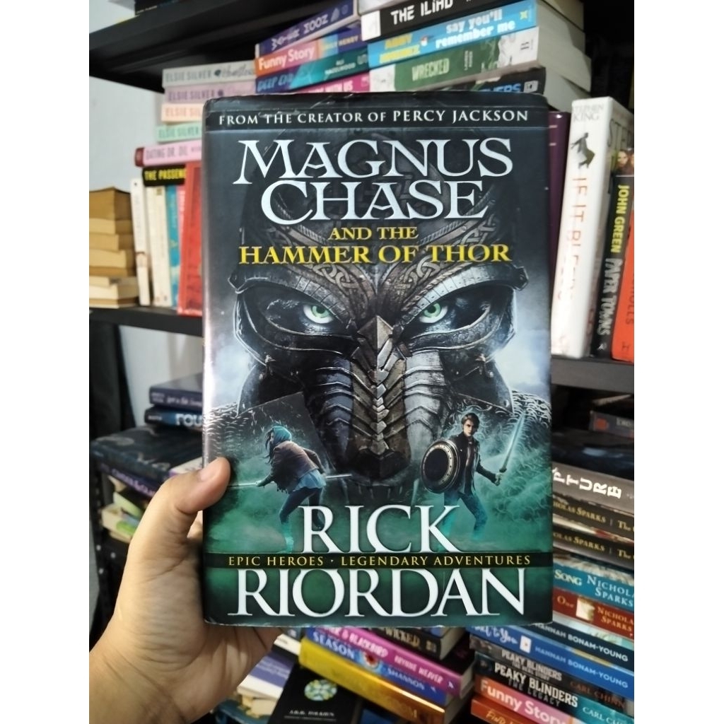 Magnus chase and the Hammer of Thor by Rick Riordan |Hardcover ...
