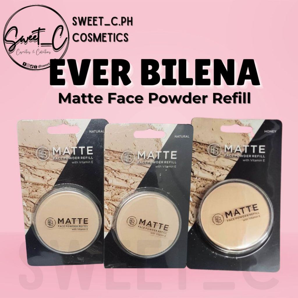 Ever Bilena Matte Face Powder Refill | Shopee Philippines