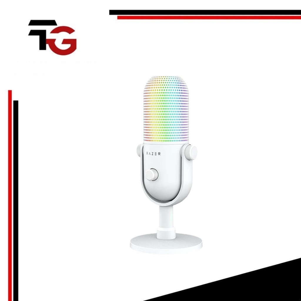 Razer Seiren V3 Chroma - RGB USB Mic - White Edition -FRML Packaging ...