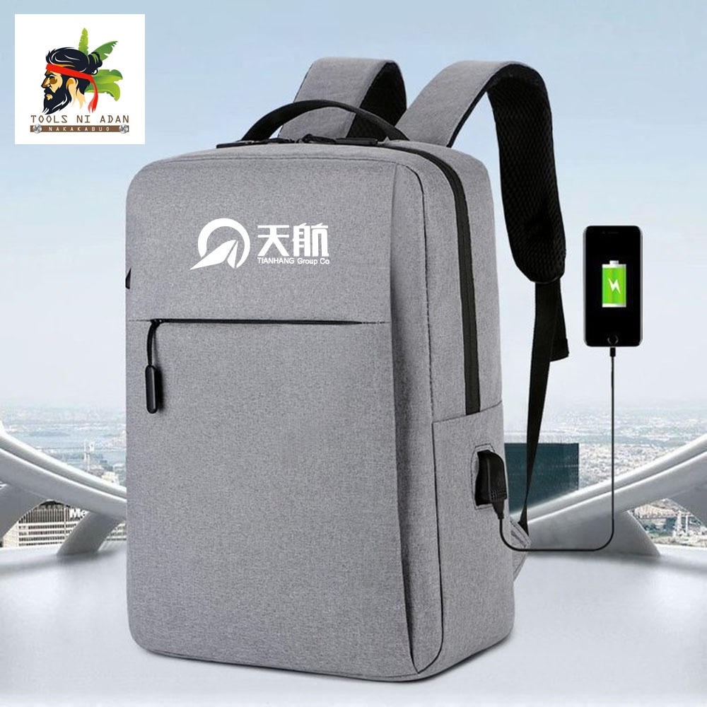 TNA Pace Laptop Bag Canvas USB Charging Backpack Outdoor Business ...