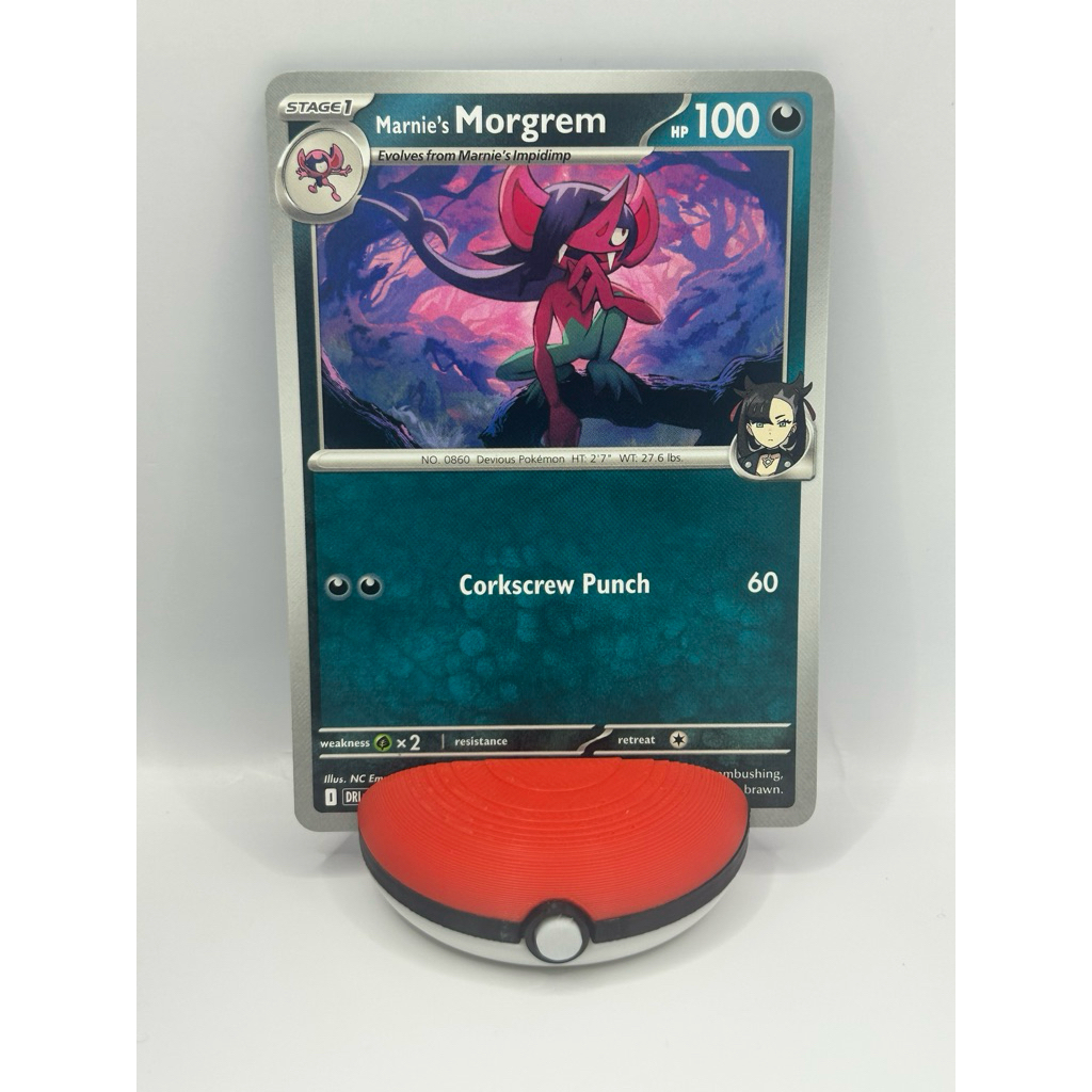 Pokemon TCG: Marnie’s Morgrem - 135/182 - SV10: Destined Rivals ...