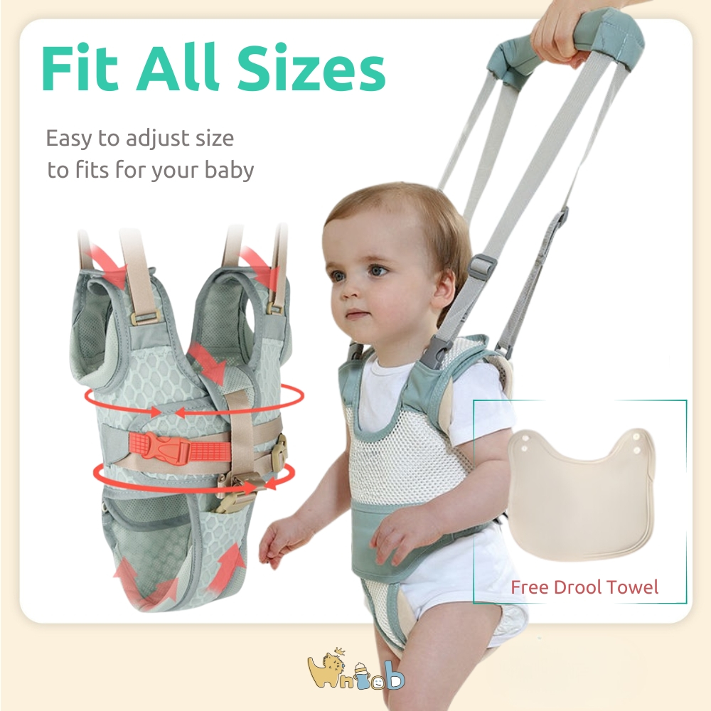 Hntob Baby Soft Walking Helper Assistand Walk Learning Detachable Free ...