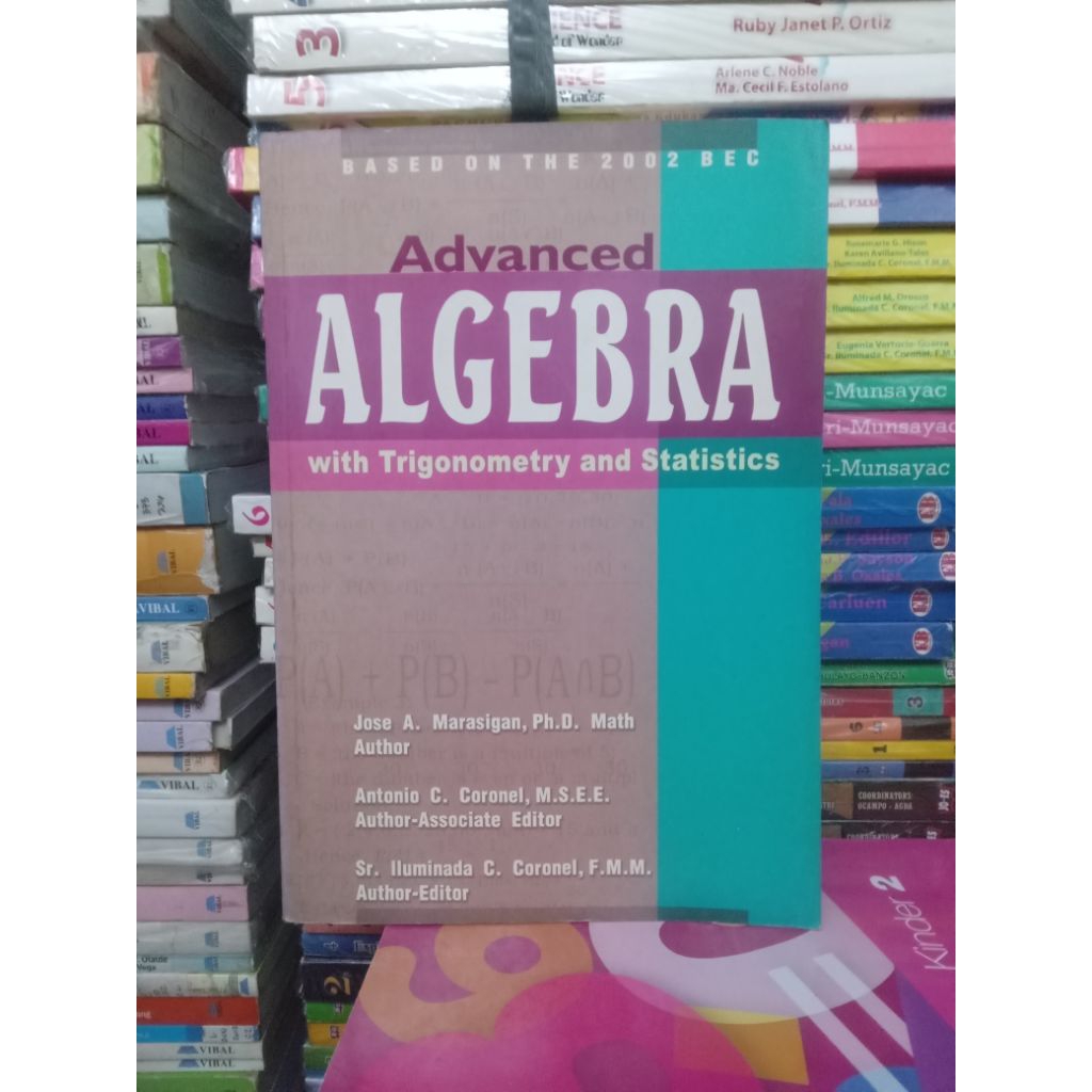 ADVANCE ALGEBRA WITH TRIGONOMETRY AND STATISTICS (NEW) | Shopee Philippines