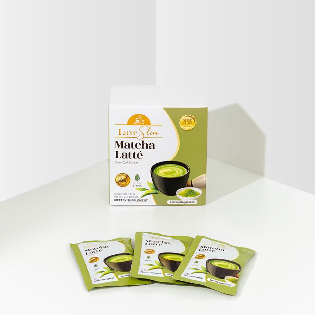 Luxe Sim Matcha Detoxy latte Drink | Shopee Philippines