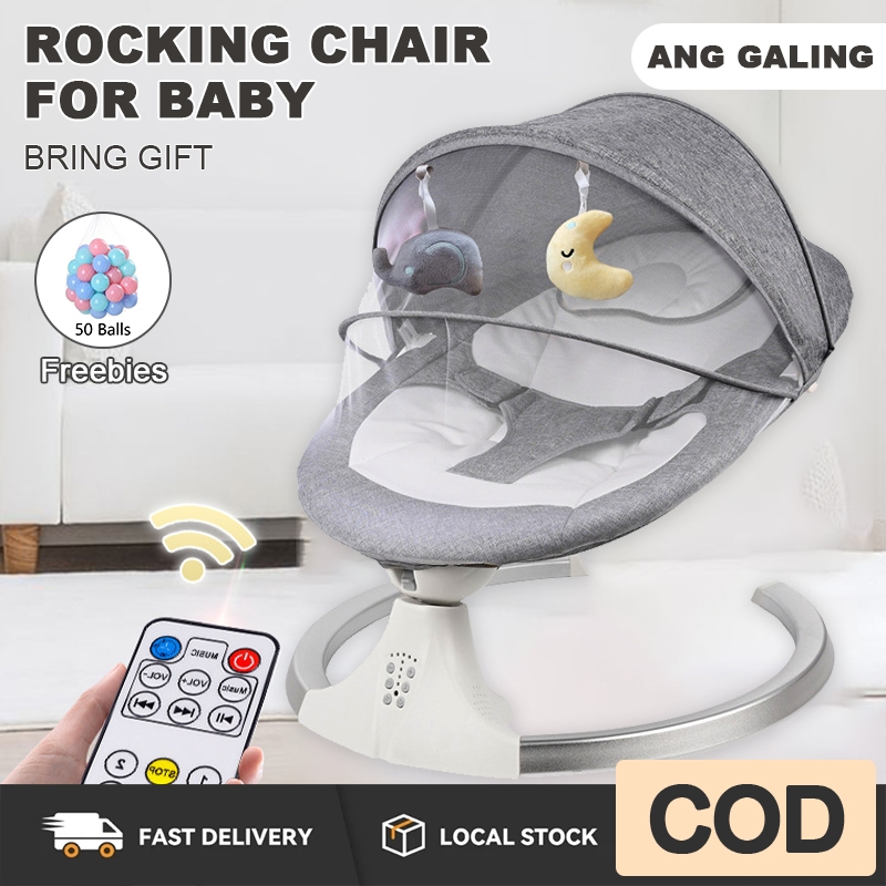 Baby rocking chair baby electric rocking chair newborn soothing chair ...