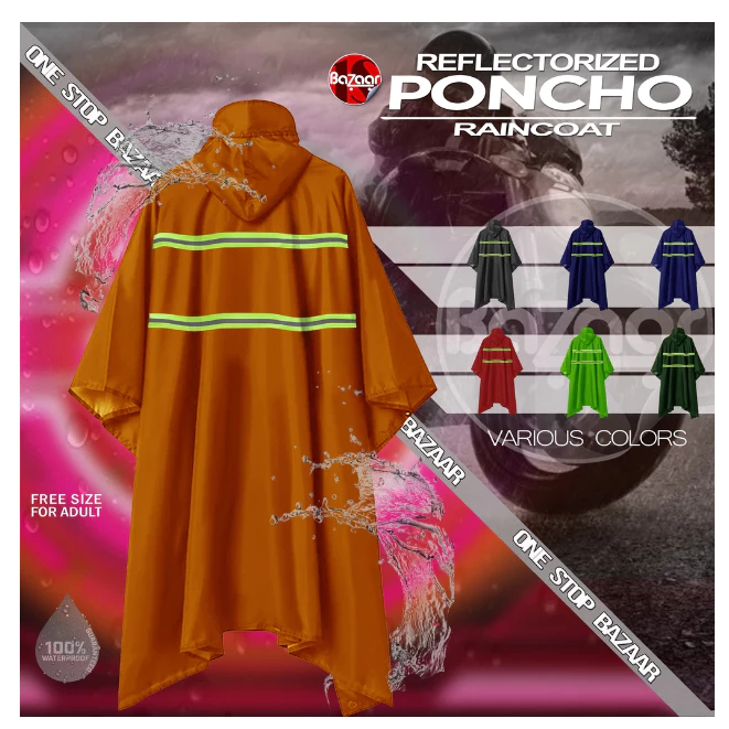 motorcycle waterproof raincoat PONCHO upgraded version soft breathable ...