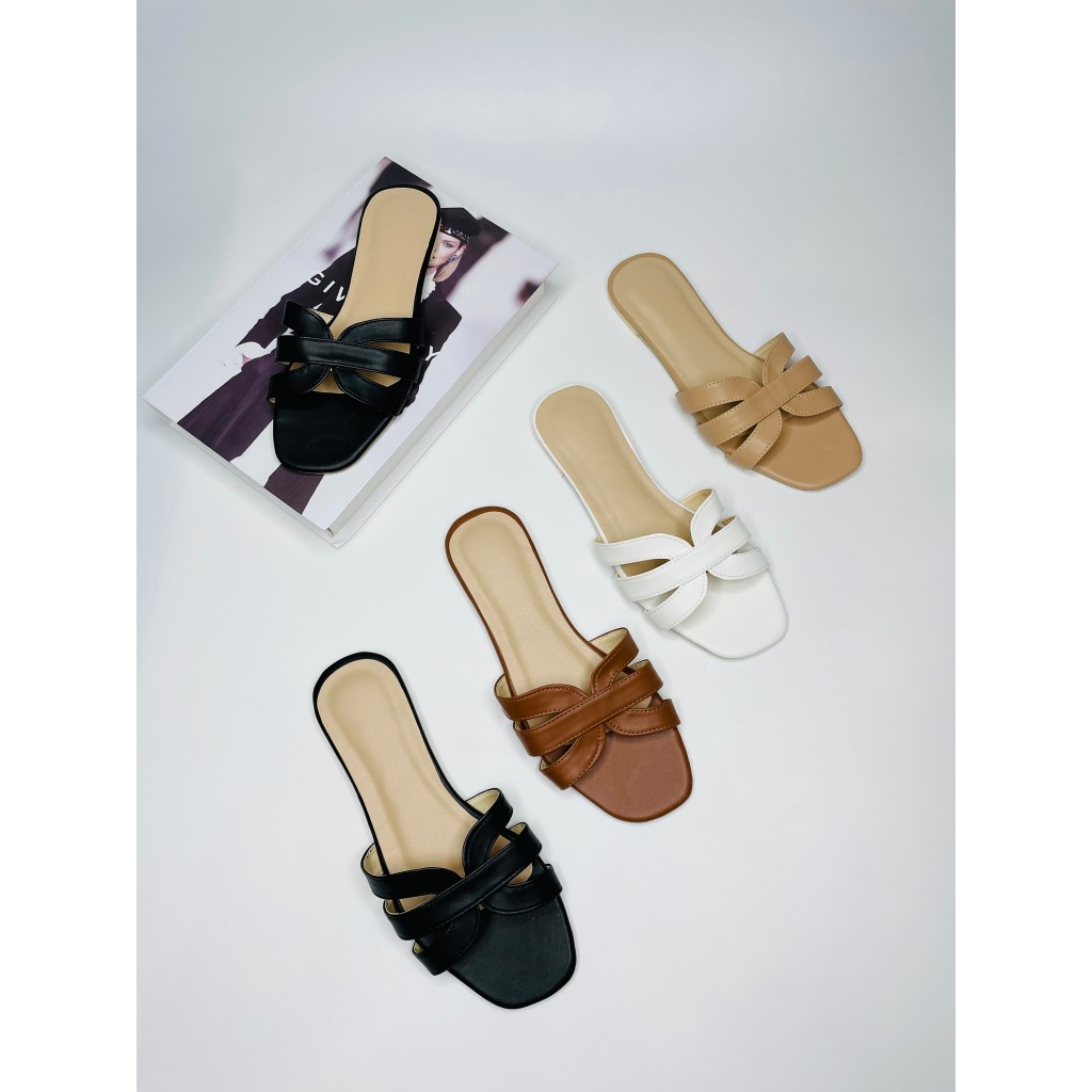 Sole Meet Indra Flat Sandals Summer Footwear