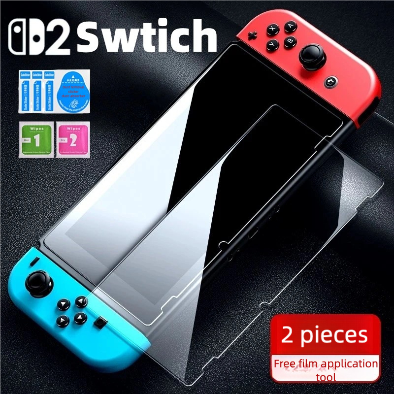 Anti-Glare AR Coating Screen Protector for Switch 2 - HD Tempered Glass ...