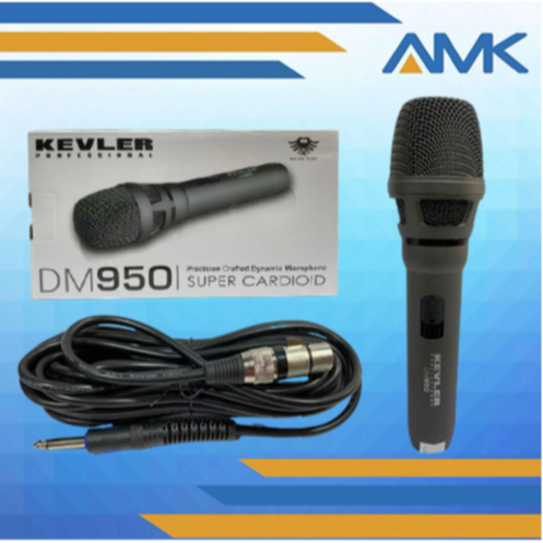 KEVLER DM-950 Dynamic Wired Microphone Super Cardioid | Shopee Philippines