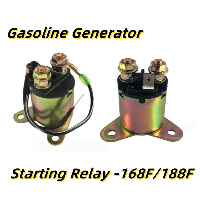 168F 188F 2-3KW 5-6KW Electric Starting Relay GX160 390 Gasoline Engine ...
