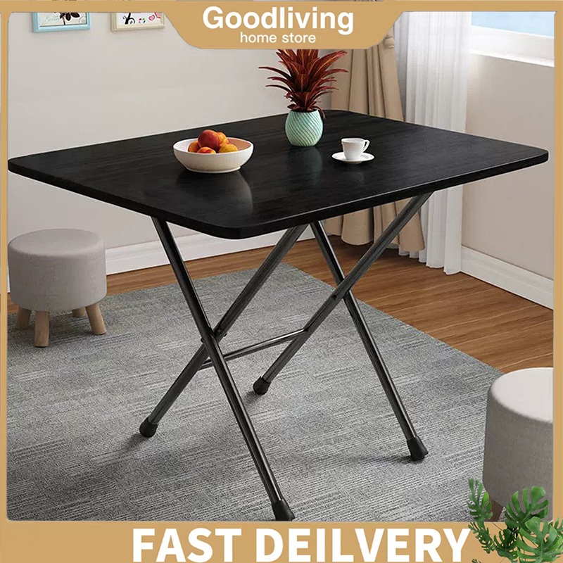 ⚽COD⚽Goodliving 4 seat Folding Table Dining Table Set Camping Table